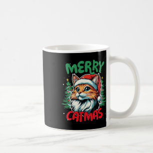 Mug Merry Catmas Funky Christmas Duck Lover