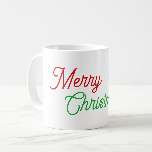 Mug Merry Christmas (Devant gauche)