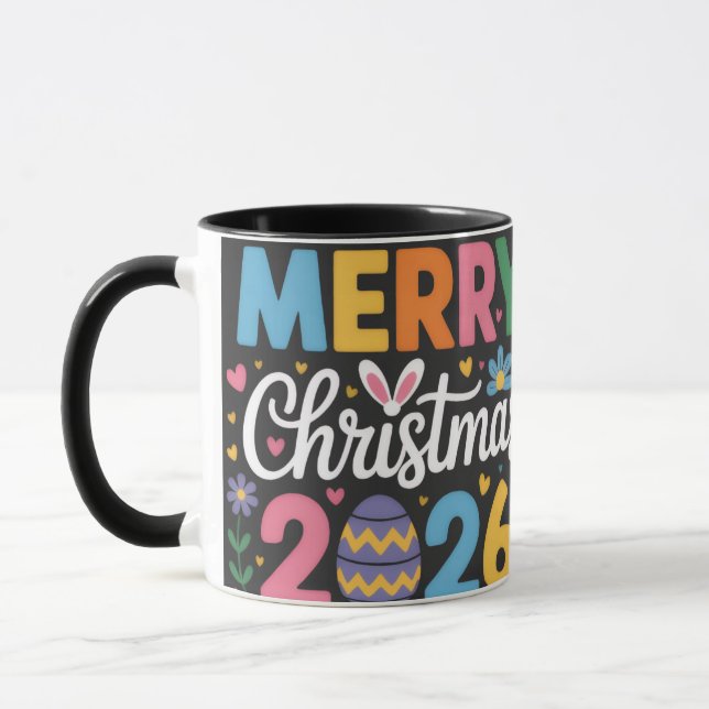Mug Merry Christmas 2026 (Gauche)