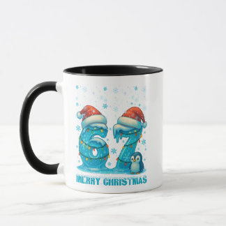 Mug Merry Christmas 67 Frozen Numbers Christmas 
