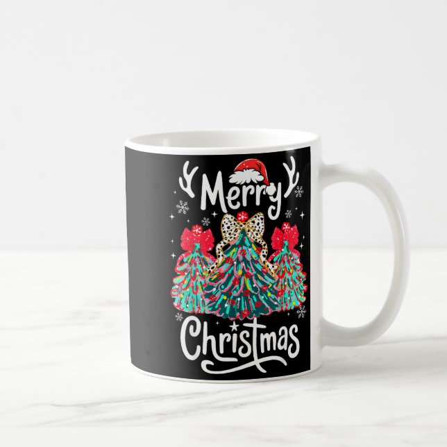Mug Merry Christmas Family Funny Christmas Tree Women  (Droite)