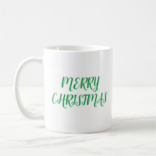 Mug MERRY CHRISTMAS Green