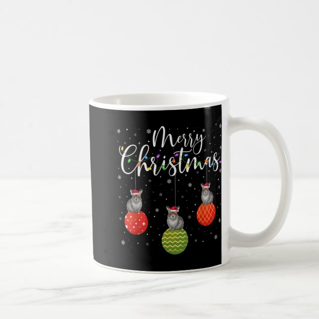 Mug Merry Christmas Lights Santa Hat Ka Ugly Xmas T Sh (Droite)