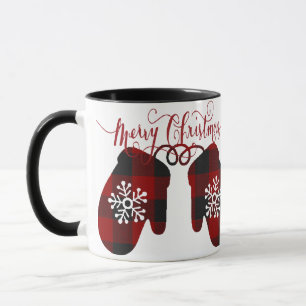 Mug Merry Christmas mitaines