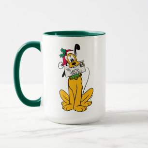 Mug Merry Christmas   Pluto Santa Claus