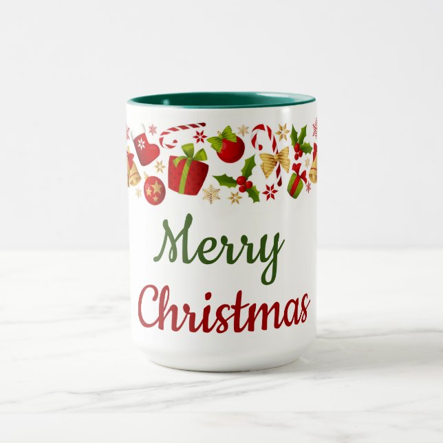 Mug Merry Christmas Trimmings (Centre)
