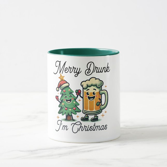 Mug Merry Drunk Funny Christmas  (Créateur téléchargé)
