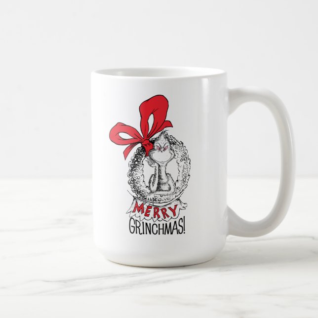 Mug Merry Grinchmas Wreath (Droite)