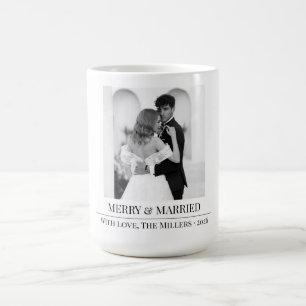 Mug Merry & Married - Noël personnalisé pour jeunes ma
