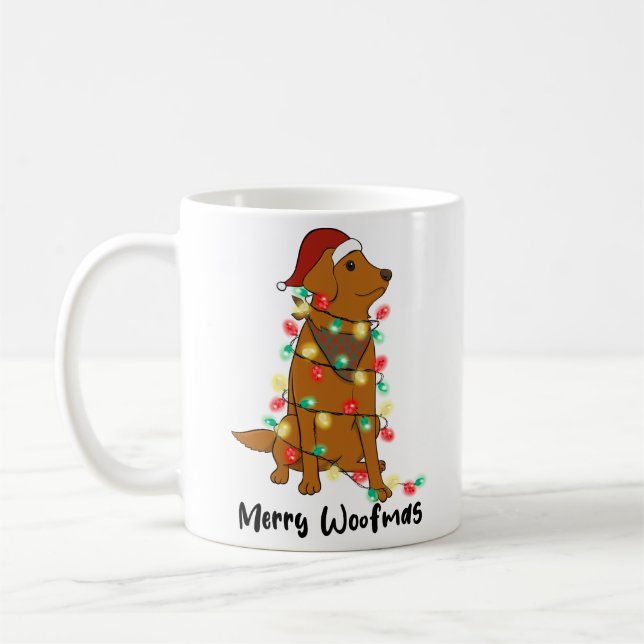 Mug Merry Woofmas (Gauche)