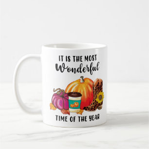 Mug Merveilleux Moment De L'Année Citation Citrouille 