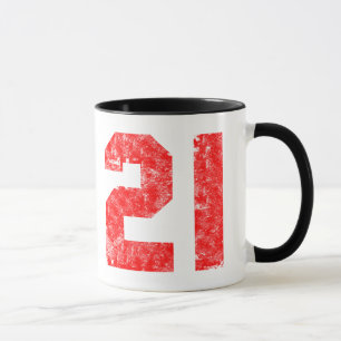 Mug Mes 21èmes cadeaux d'anniversaire