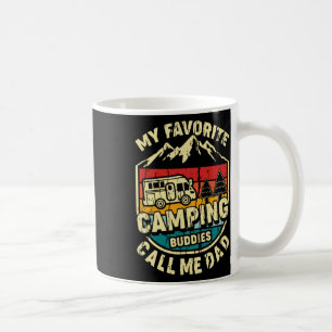 Mug Mes copains de camping préférés m'appellent Papa V