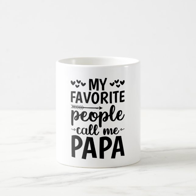 Mug Mes Gens Favoris M'Appelent Papa (Centre)