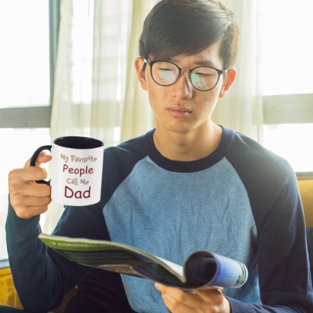 Mug Mes Gens Favoris M'Appelent Papa (Créateur téléchargé)