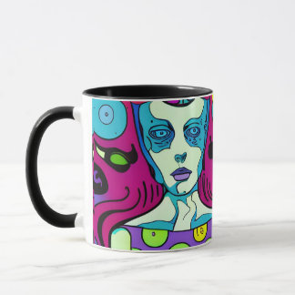 Mug mes meilleurs amis physcodelic