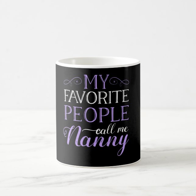 Mug Mes personnes préférées m'appellent bonne (Centre)