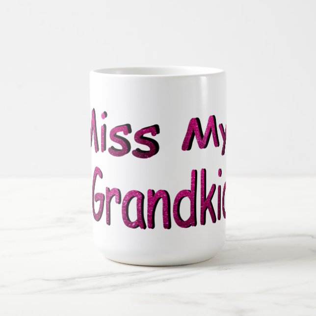 Mug mes petits-enfants me manquent (Centre)
