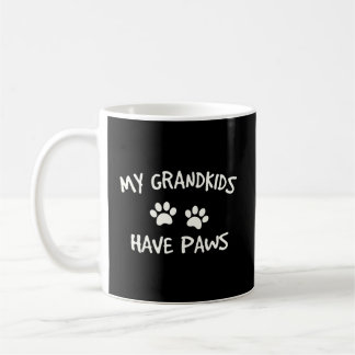 Mug Mes Petits-Enfants Ont Des Pâtes Drôle Chien Chat