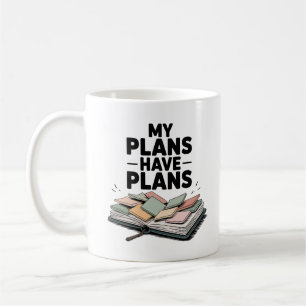 Mug Mes plans ont des plans relatifs planificateur Cha