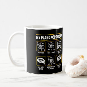 Mug Mes Plans Pour Aujourd'Hui Drôle Jeu Lucky