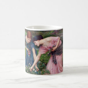 Mug Mesdames Picking Roses, John William Waterhouse