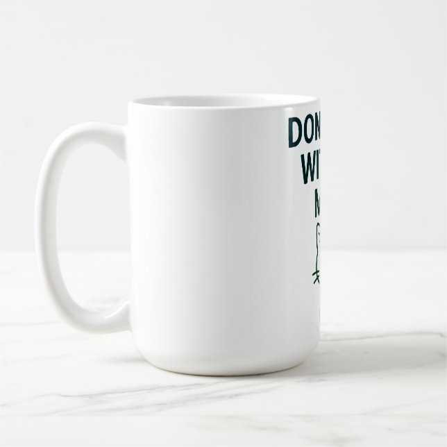 Mug Mess With the Meow – Sweet but Psycho Cat (Gauche)