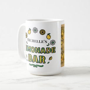 Mug Message de nom personnalisé Lemon Grove Lemonade B