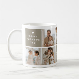 Mug Message 'Meilleur Papa du Monde' Collage personnal