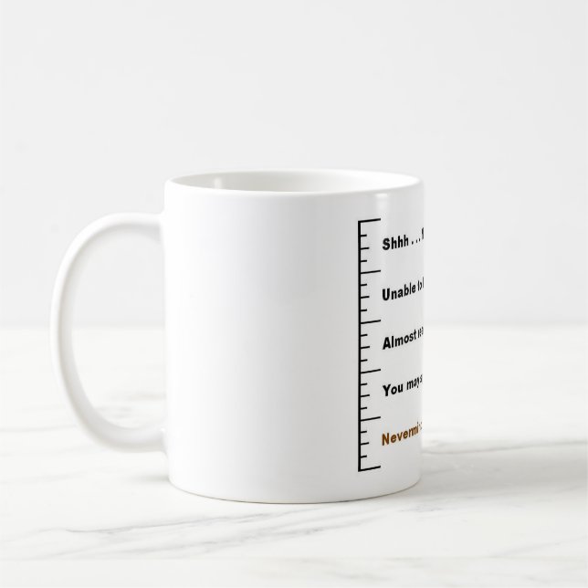 Mug Mesure de café (Gauche)