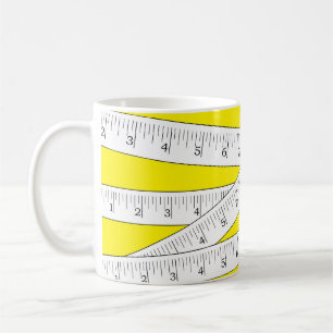 Mug Mesure de la bande Jaune nouveauté
