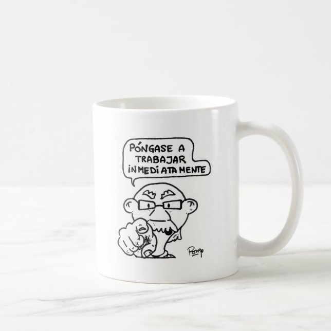 Mug Met se à travailler (Droite)