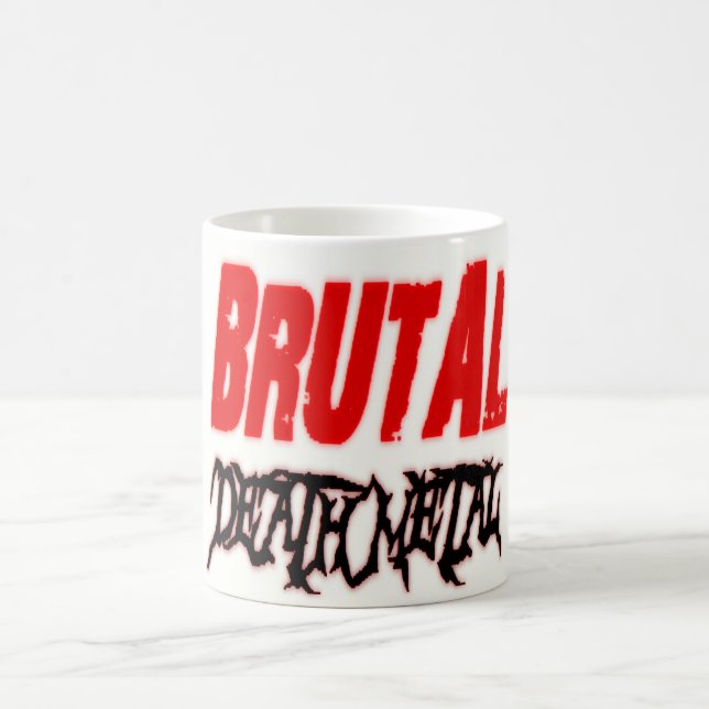 Mug Métal brutal de la mort - "tasse " (Centre)