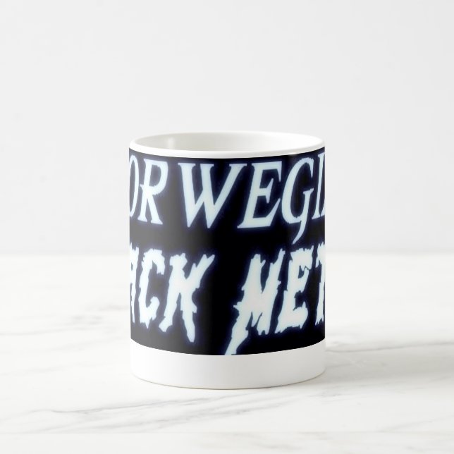 Mug Métal noir norvégien "tasse " (Centre)