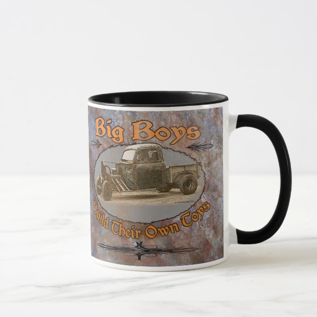 Mug Métal rouillé de camion de Ratrod (Droite)