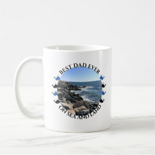 Mug Mete Meilleur Papa Ever Amateurs d'océan et de pla