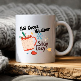 Mug Météo pour le cacao chaud - Restez confortable