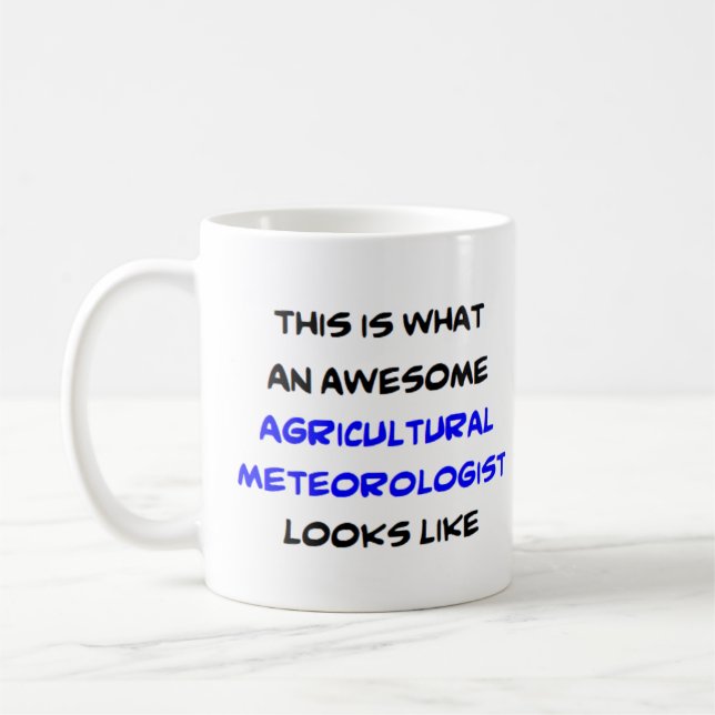 Mug météorologue agricole, génial (Gauche)