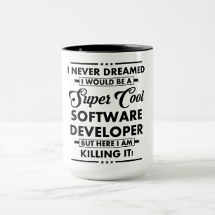 Mug Métier/Profession Drôle Super Développeur Cool