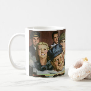 Mug Métiers commerciaux, patriotisme vintage patriotiq