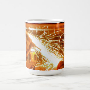 Mug Mettant d'aplomb des étincelles originales