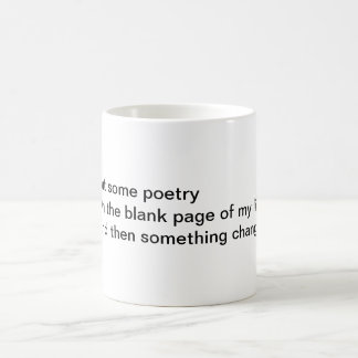 Mug Mettez de la poésie