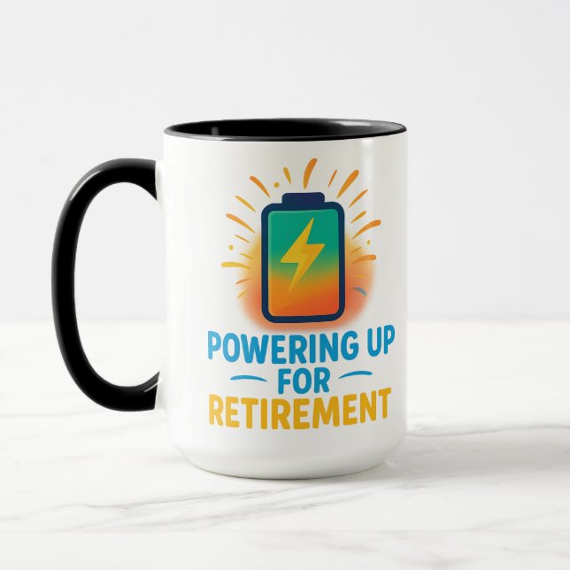 Mug Mettez le matin sous tension — et votre avenir sou (Gauche)