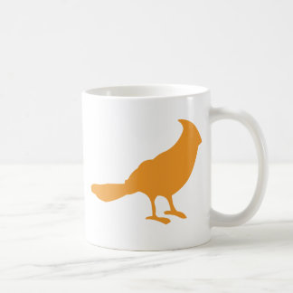 Mug Mettez un oiseau là-dessus (l'orange)
