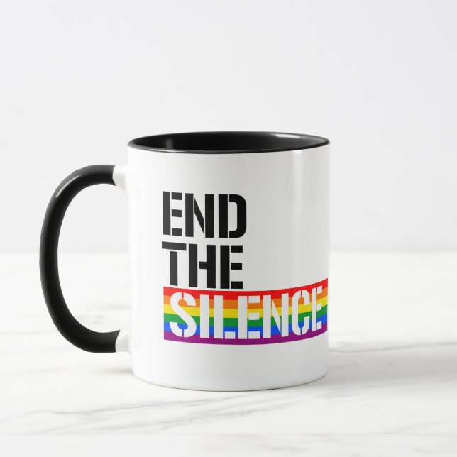 Mug Mettre fin au silence (Gauche)