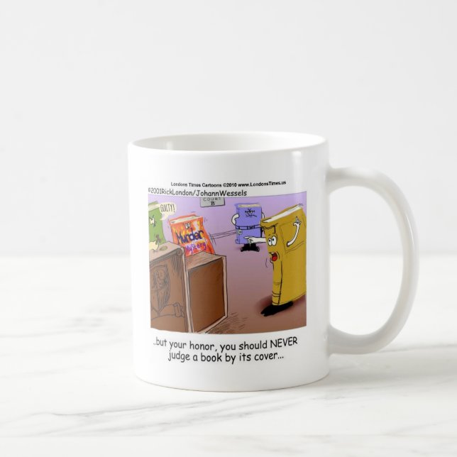 Mug Meurtre Mystère Salle d'audience Drame Amusant Tee (Droite)