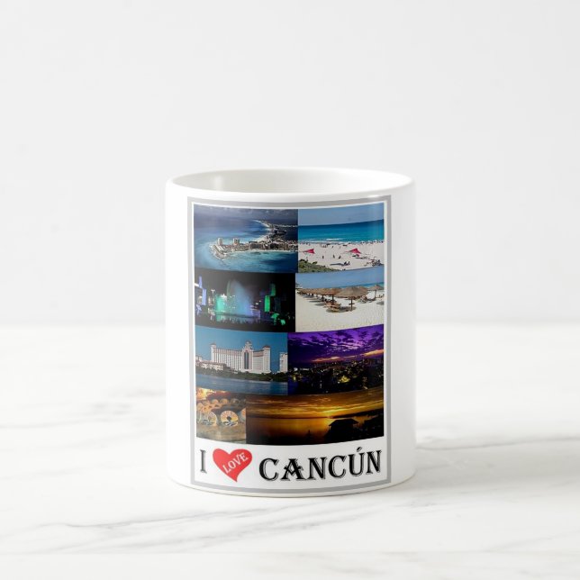 Mug Mexique - Cancun I Love - (Centre)