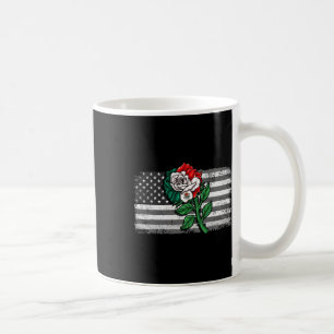 Mug Mexique Drapeau mexicain Drapeau américain Rose 4