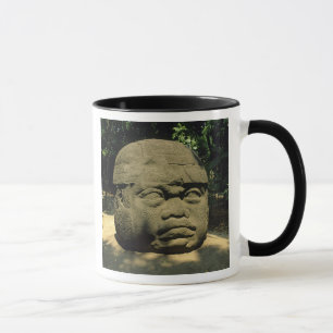 Mug Mexique, Villahermosa, chef Olmèque géant, La Vent