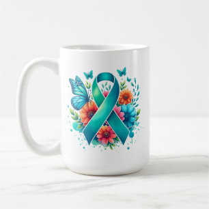 Mug MG Sensibilisation   Myasthenia Gravis Warrior Rib